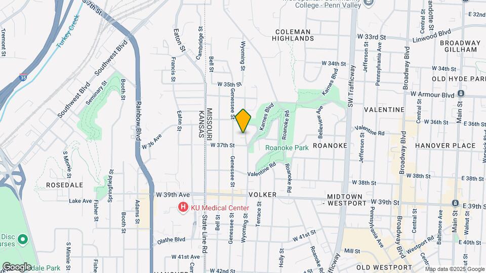 3628 Wyoming St Map and Location Details
