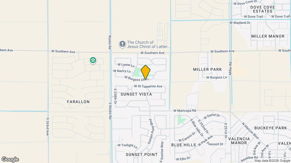 25659 W Burgess Ln Map and Location Details