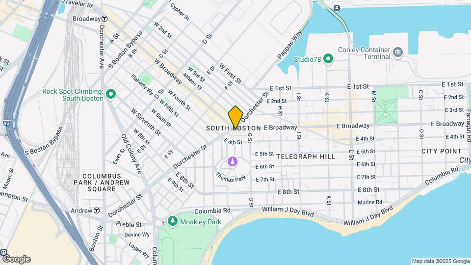 487 E Broadway, Unit #4 Map and Location Details