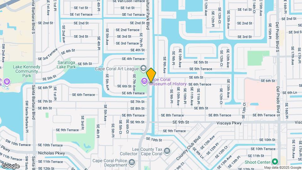 543 Cultural Park Blvd Map and Location Details