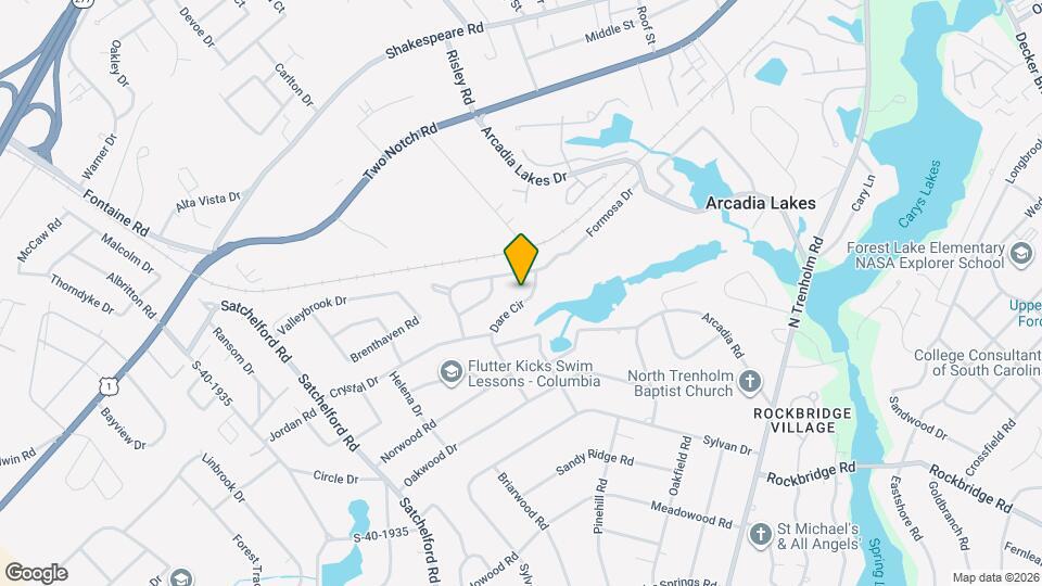 6621 Dare Cir Map and Location Details