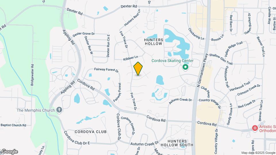 7780 Hawkcrest Dr Map and Location Details