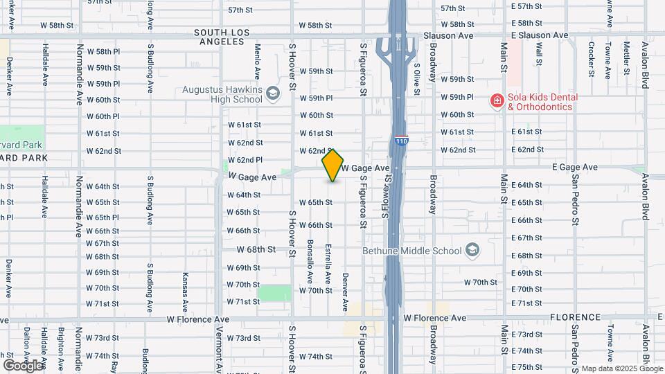 6330 Estrella Ave Map and Location Details