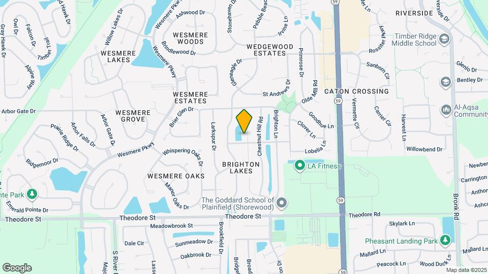 1815 Hampton Ct Map and Location Details