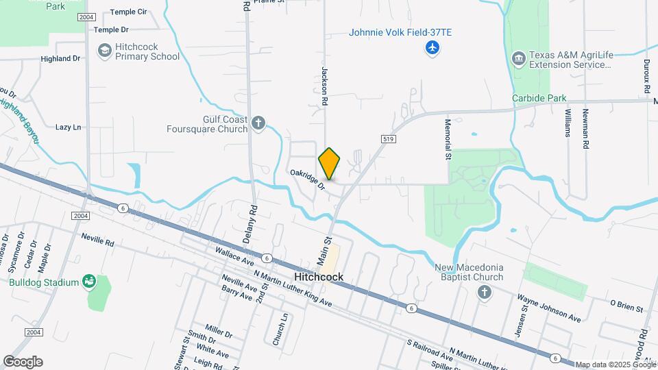 7810 Oakridge Dr Map and Location Details