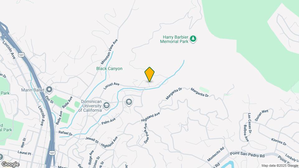 381 Locust Ave Map and Location Details