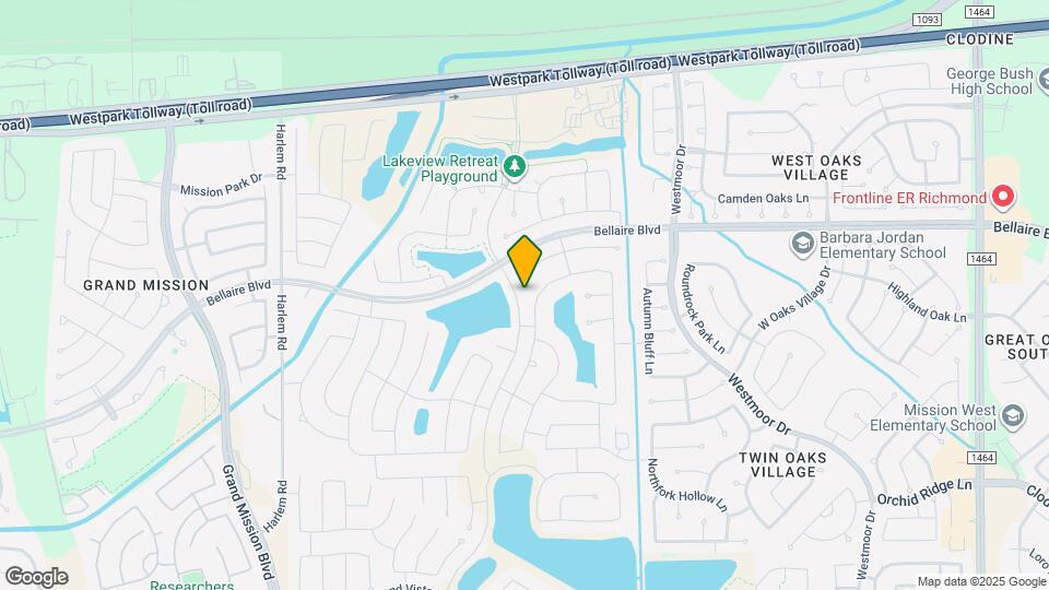 7206 Highland Chase Dr Map and Location Details