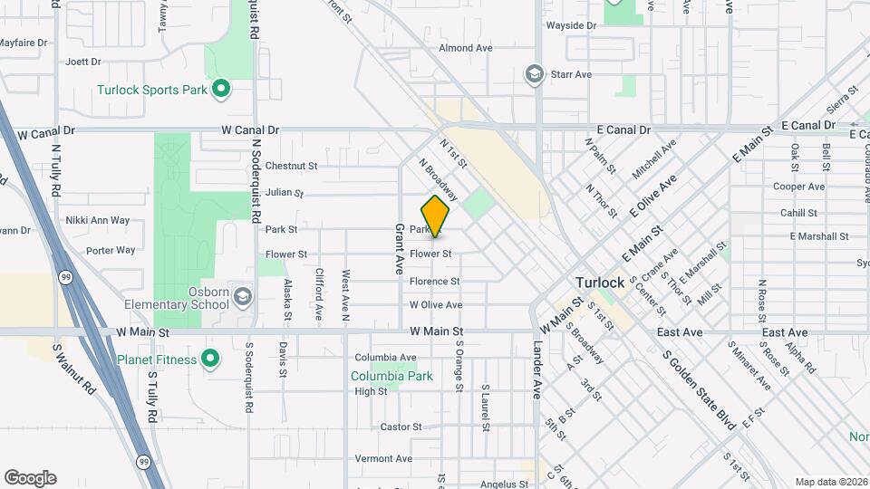 430 N Beech St Map and Location Details
