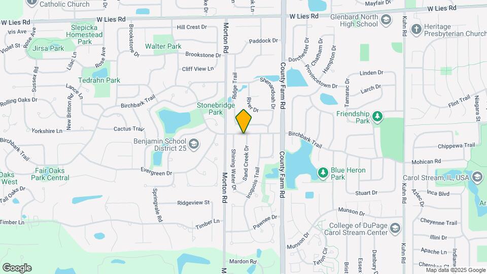 848 Birchbark Trail Map and Location Details