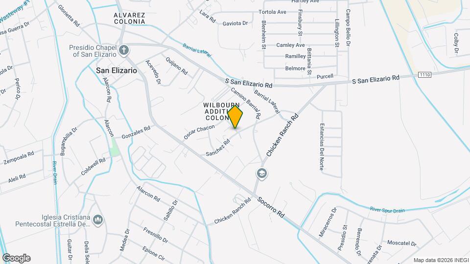 13098 Oscar Chacon Map and Location Details