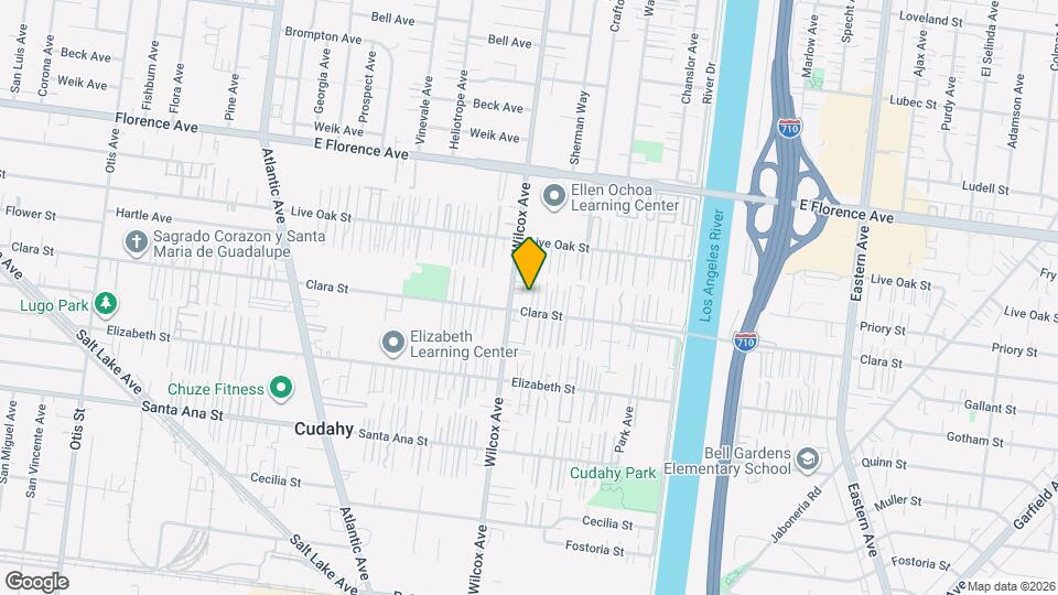 5017 Clara St Mapa y Detalles de la Ubicación