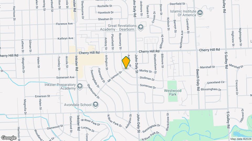 311 Amherst St Map and Location Details