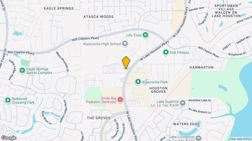 17571 W Lake Houston Pkwy Map and Location Details