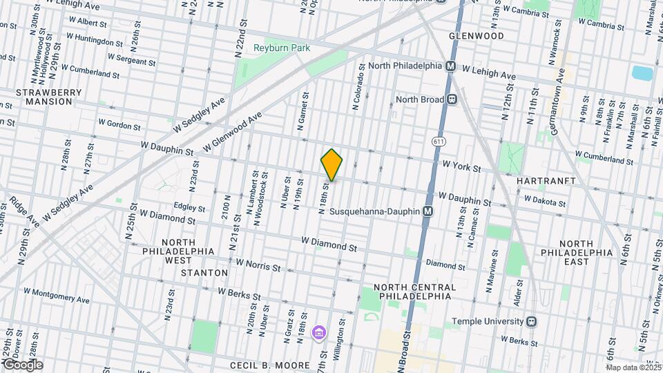 2256 N Bouvier St Map and Location Details