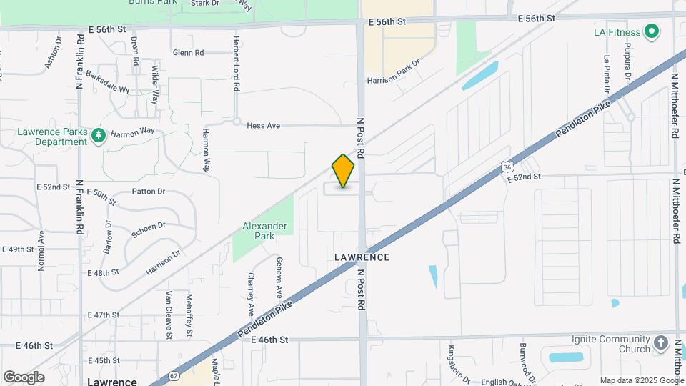 8931 Brigadier Dr Map and Location Details