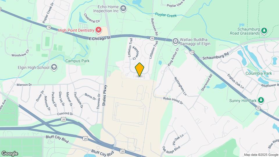 614 Littleton Trail Map and Location Details