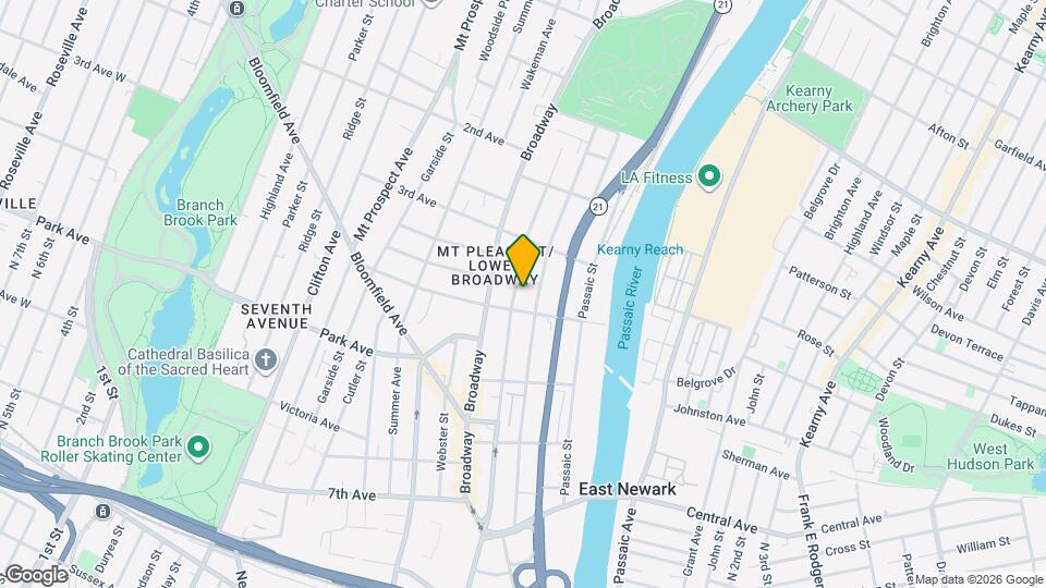 150 Broad St, Unit 3C Map and Location Details