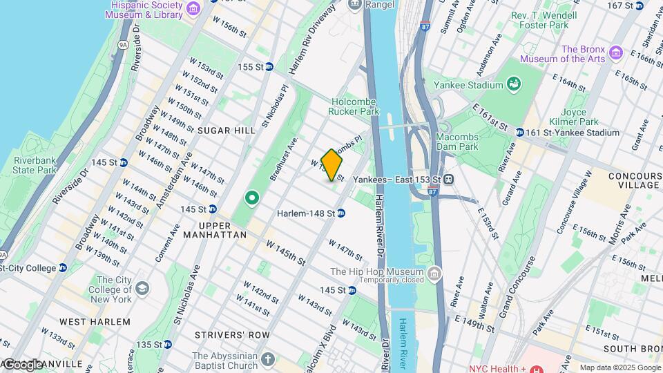 271 W 150th St Map and Location Details