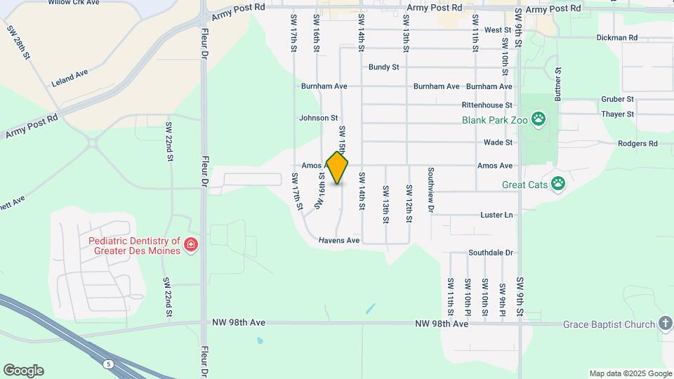 7300 SW 15th St Map and Location Details