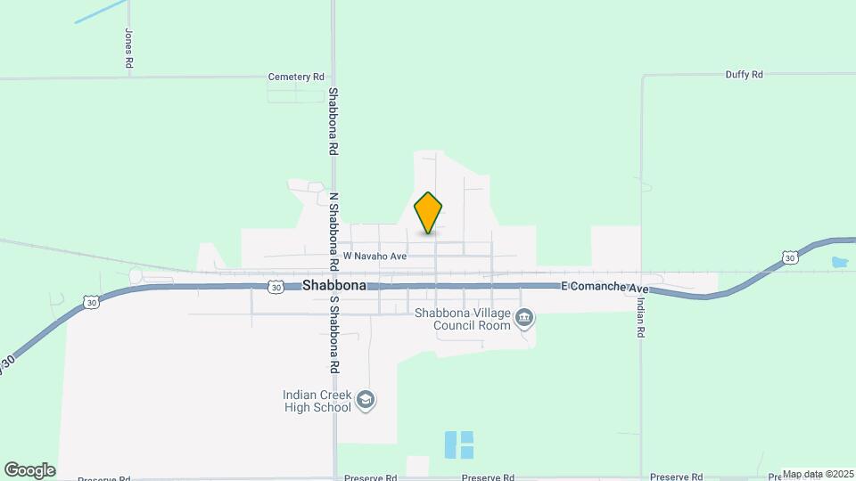 205 N Illini St Map and Location Details