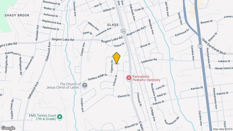 1427 Matthew Allen Cir Map and Location Details