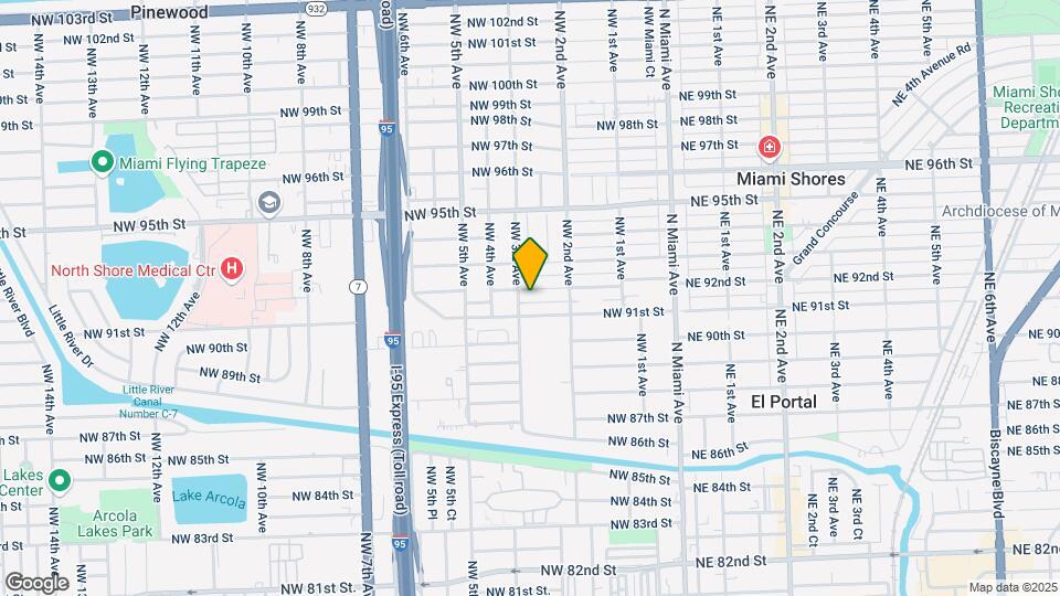 274 NW 92nd St Mapa y Detalles de la Ubicación