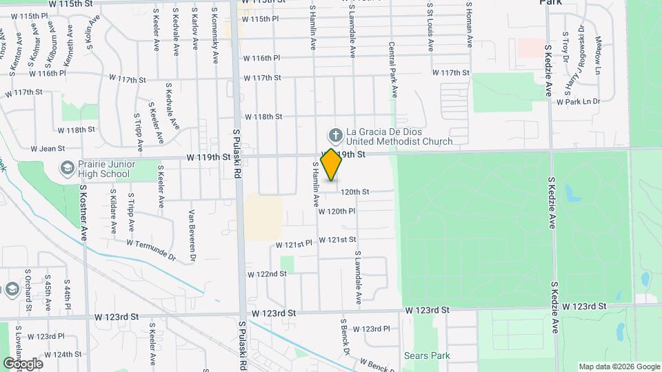 3756 W 120th St Map and Location Details