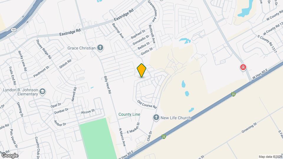 1205 Old Course Rd Map and Location Details