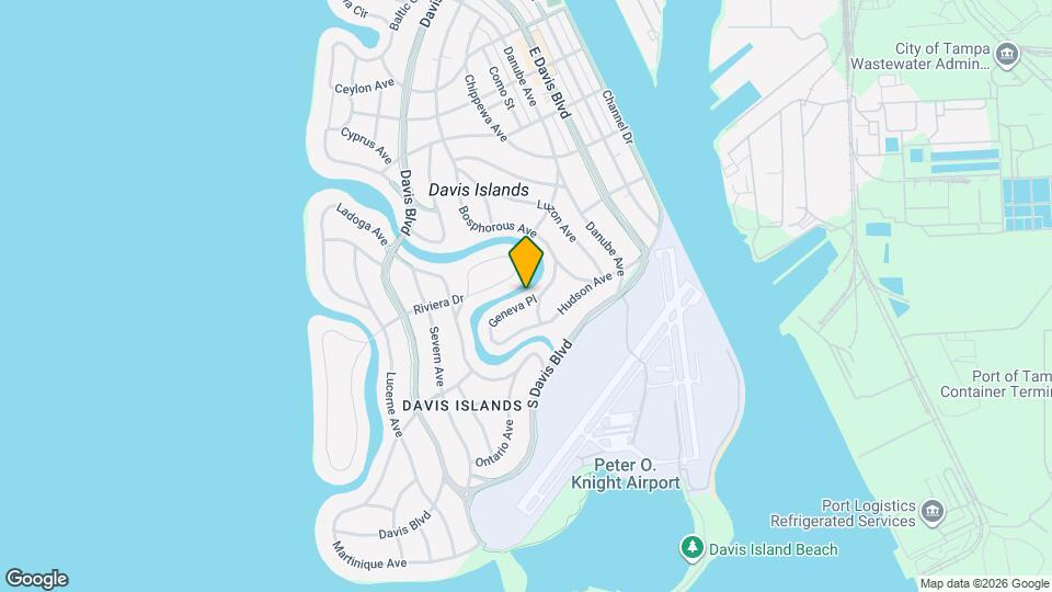 640 Geneva Pl Map and Location Details