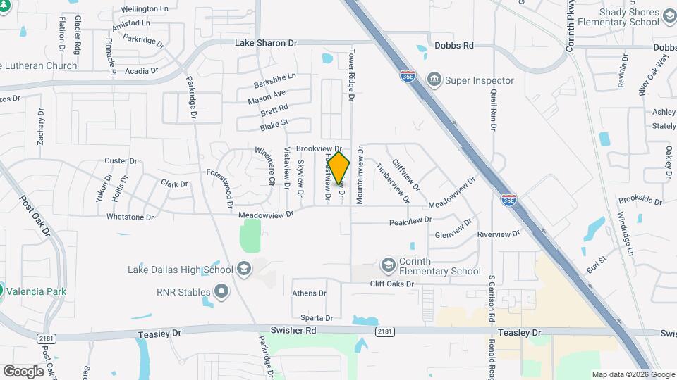 2706 Parkview Dr Map and Location Details