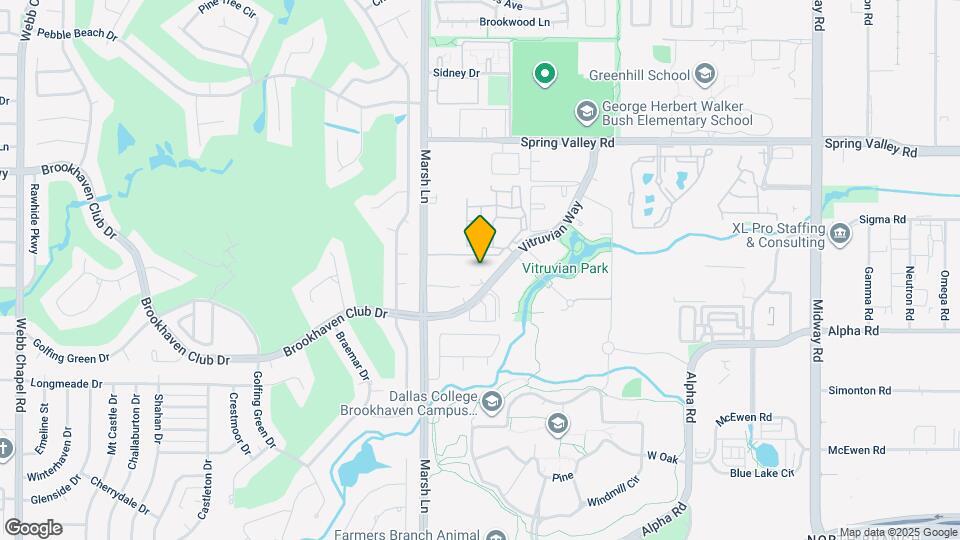 3801 Vitruvian Way Mapa y Detalles de la Ubicación