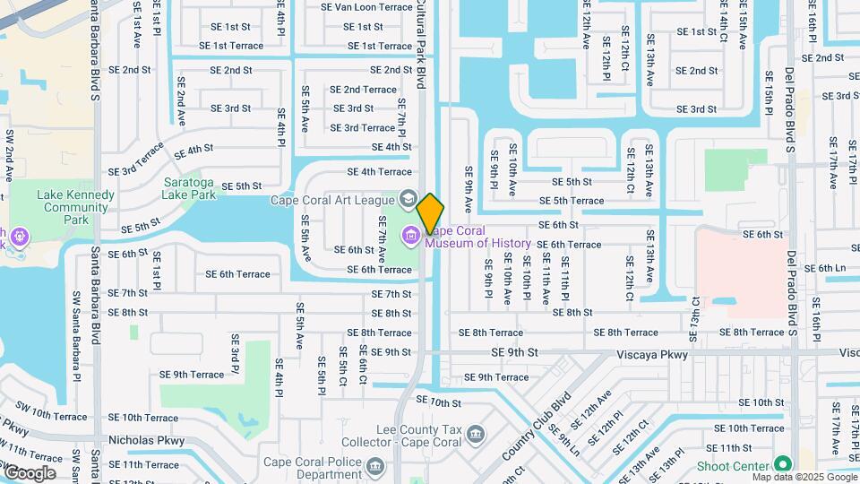 537 Cultural Park Blvd Map and Location Details