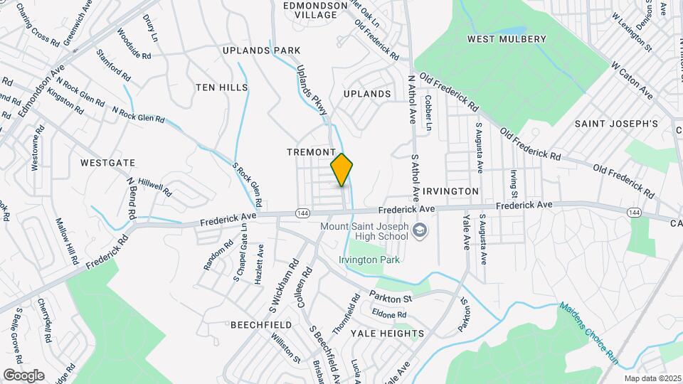 4700 Amberley Ave Mapa y Detalles de la Ubicación