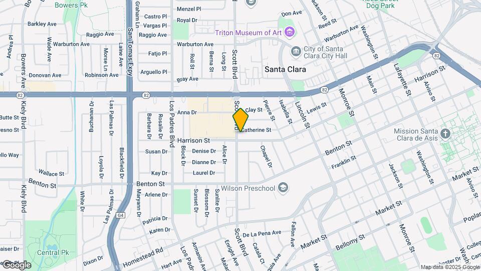 1351 Scott Blvd Map and Location Details
