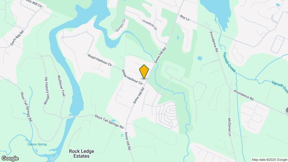 7506 Hampstead Hall Dr Map and Location Details