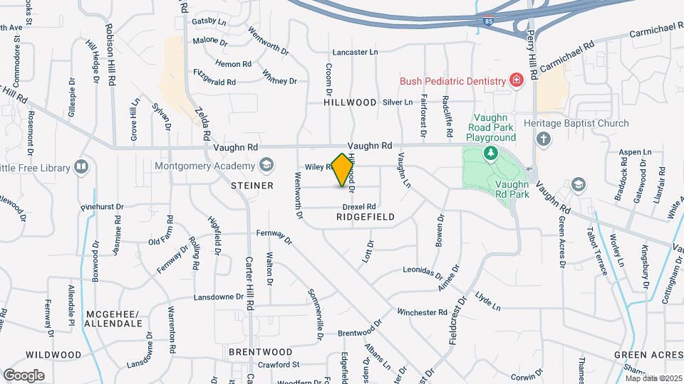 3352 Ridgefield Dr Map and Location Details