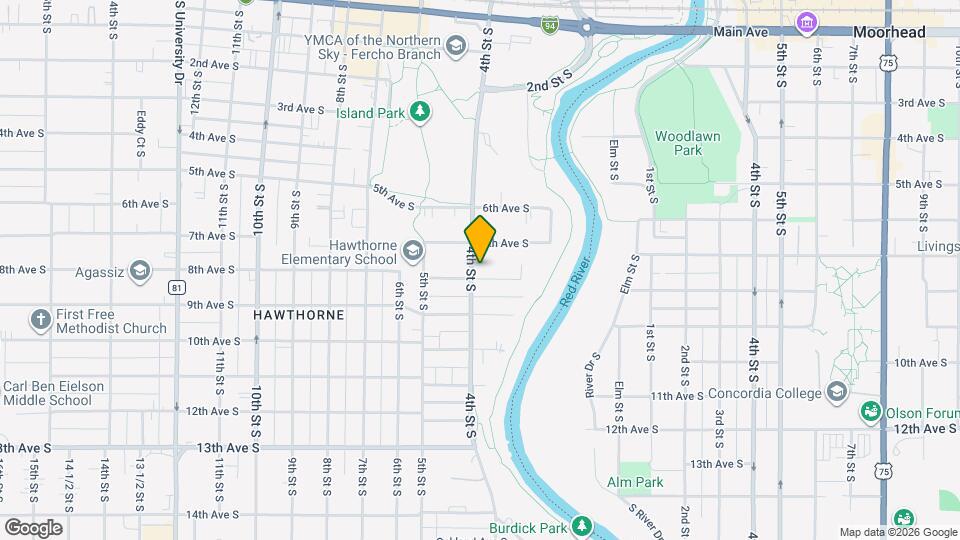 389 8th Ave S Map and Location Details