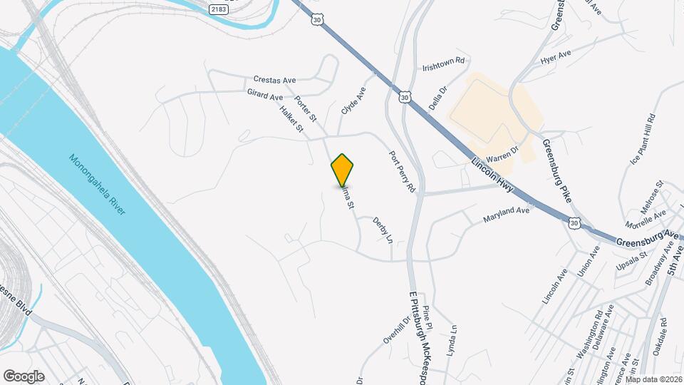 287 Palma St Map and Location Details