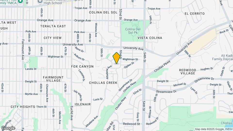 5164 Landis St Mapa y Detalles de la Ubicación