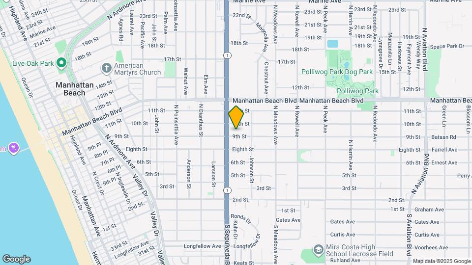 1121 9th St Map and Location Details