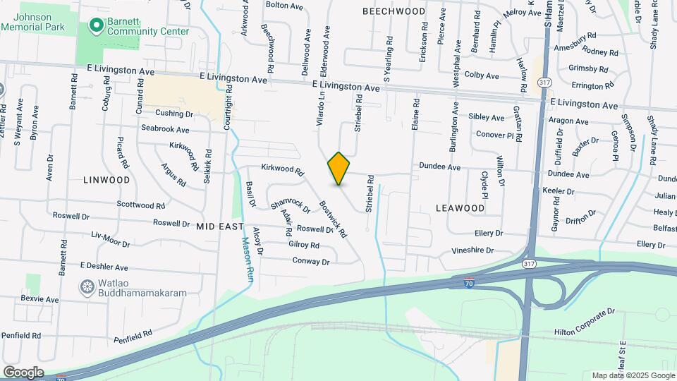 1611 Vilardo Ln Map and Location Details