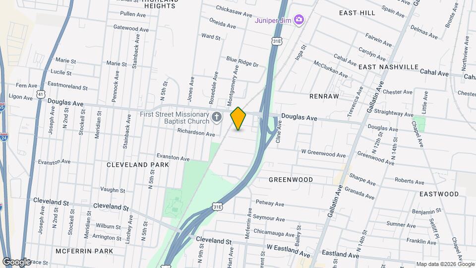 813 W Greenwood Ave Map and Location Details