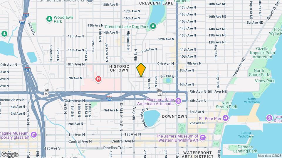 742 7th Ave N Map and Location Details