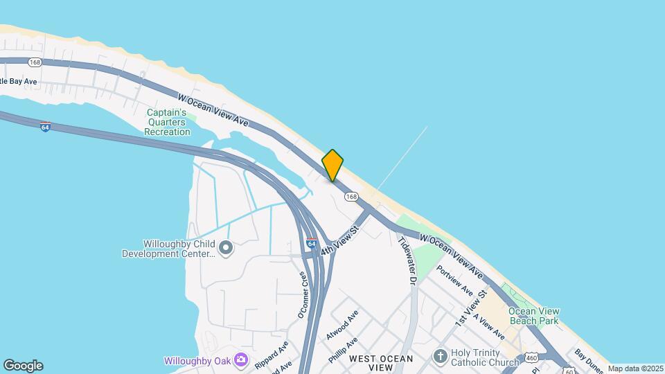 487 W Ocean View Ave Map and Location Details