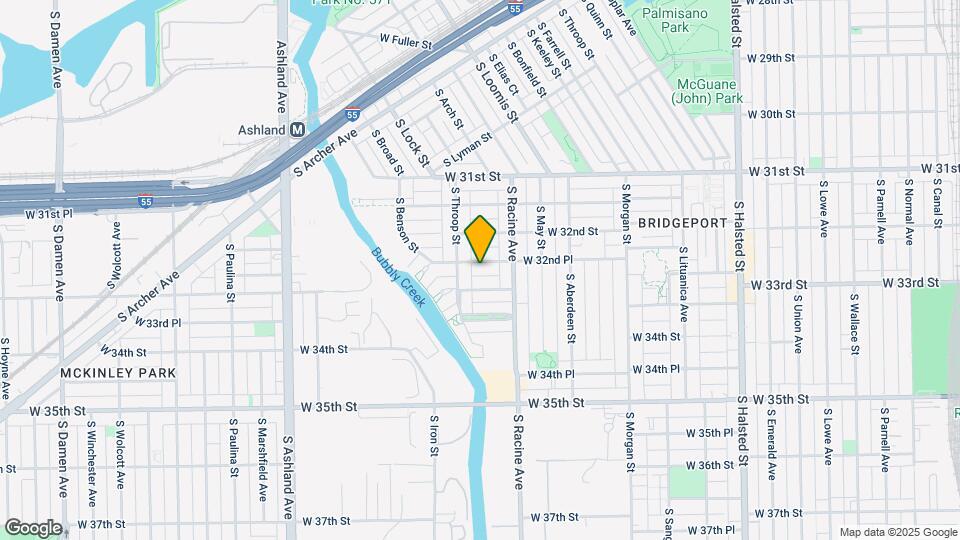 1237 W 32nd Pl, Unit 1 Mapa y Detalles de la Ubicación