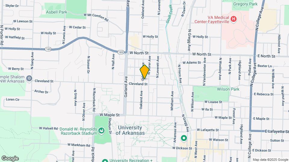 938 W Cleveland St Map and Location Details