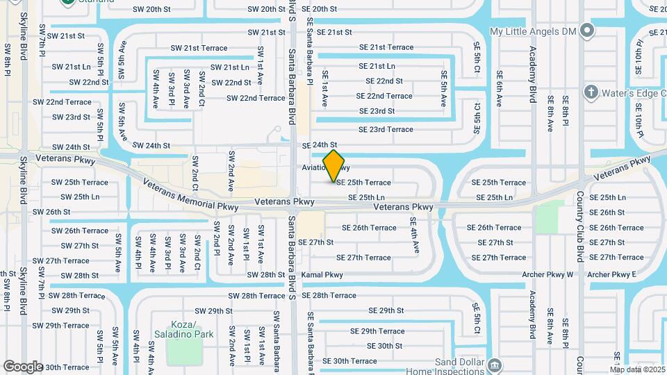 136 SE 25th Terrace Map and Location Details