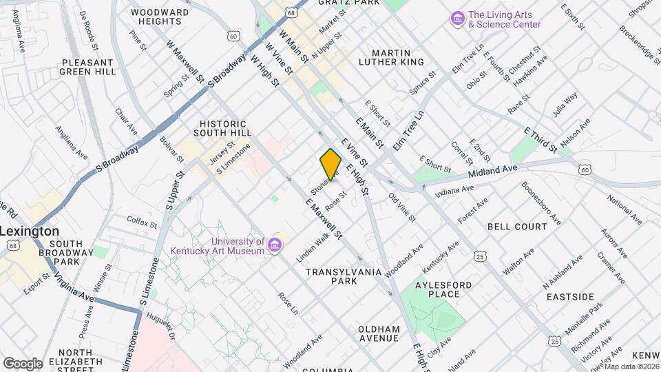 256 Lyndhurst Pl Map and Location Details