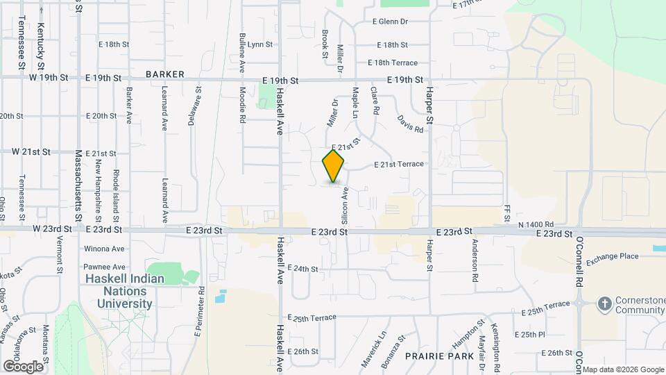 1332 Crosswinds Ct Map and Location Details