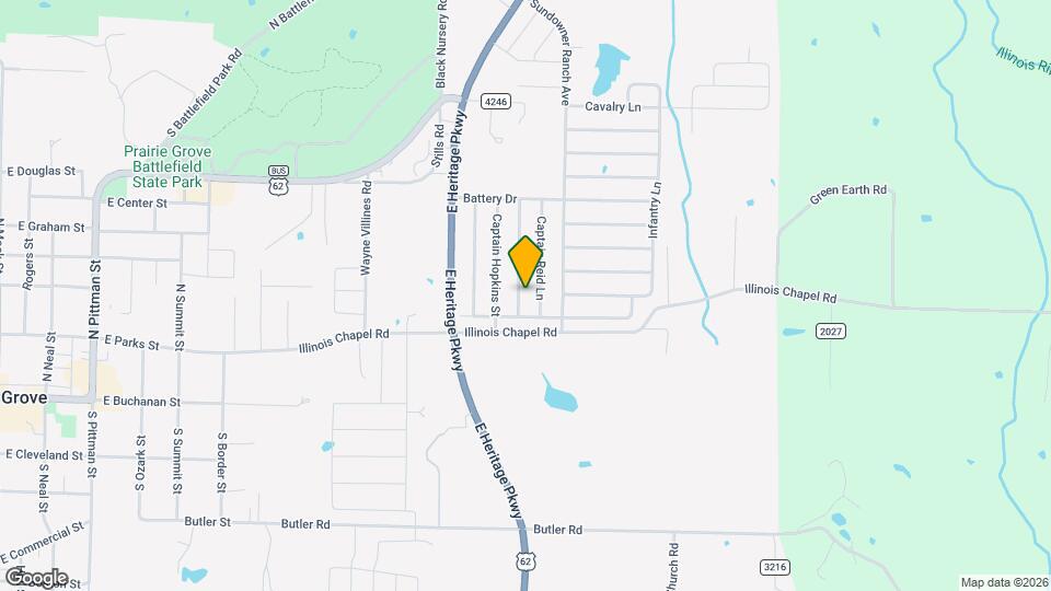 380 Captain Marshall St Map and Location Details